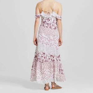 Xhilaration Pink Floral Maxi Dress